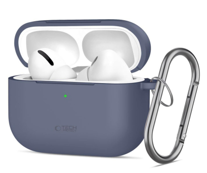 Pozostałe TECH-PROTECT Silicone Hook Do Apple Airpods Pro 3 Baby Blue 5906302333134